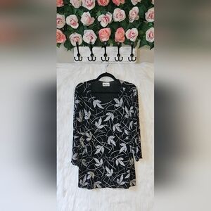 All Hours Classic Stretch Longline Blouse